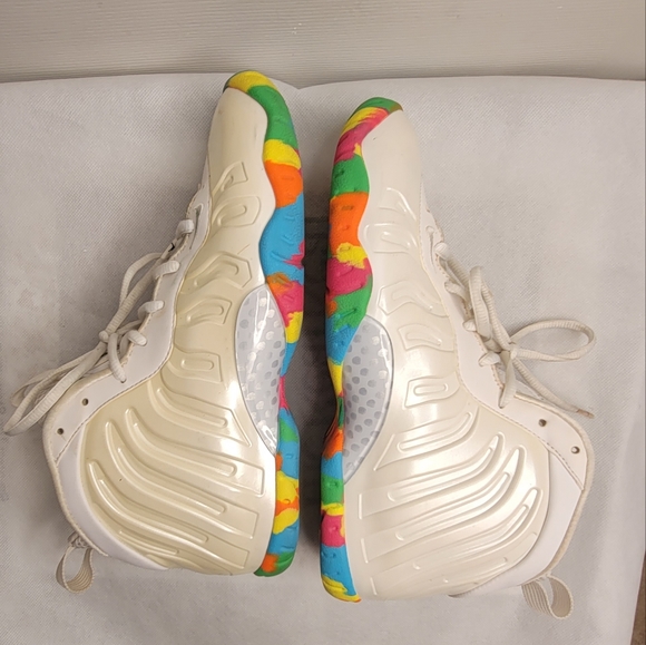 Nike Little Posite One GS 'Fruity Pebbles  Size 7 VNDS - Picture 8 of 16